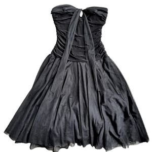 Vintage Goth Prom Dress